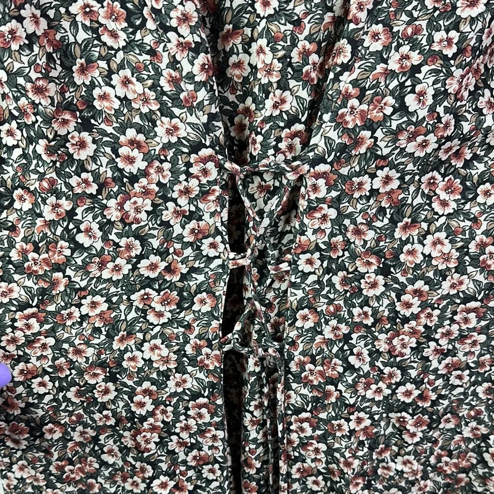 NWOT 1990s dress ms choice California floral Print Dress - Picture 7 of 9